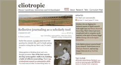Desktop Screenshot of cliotropic.org